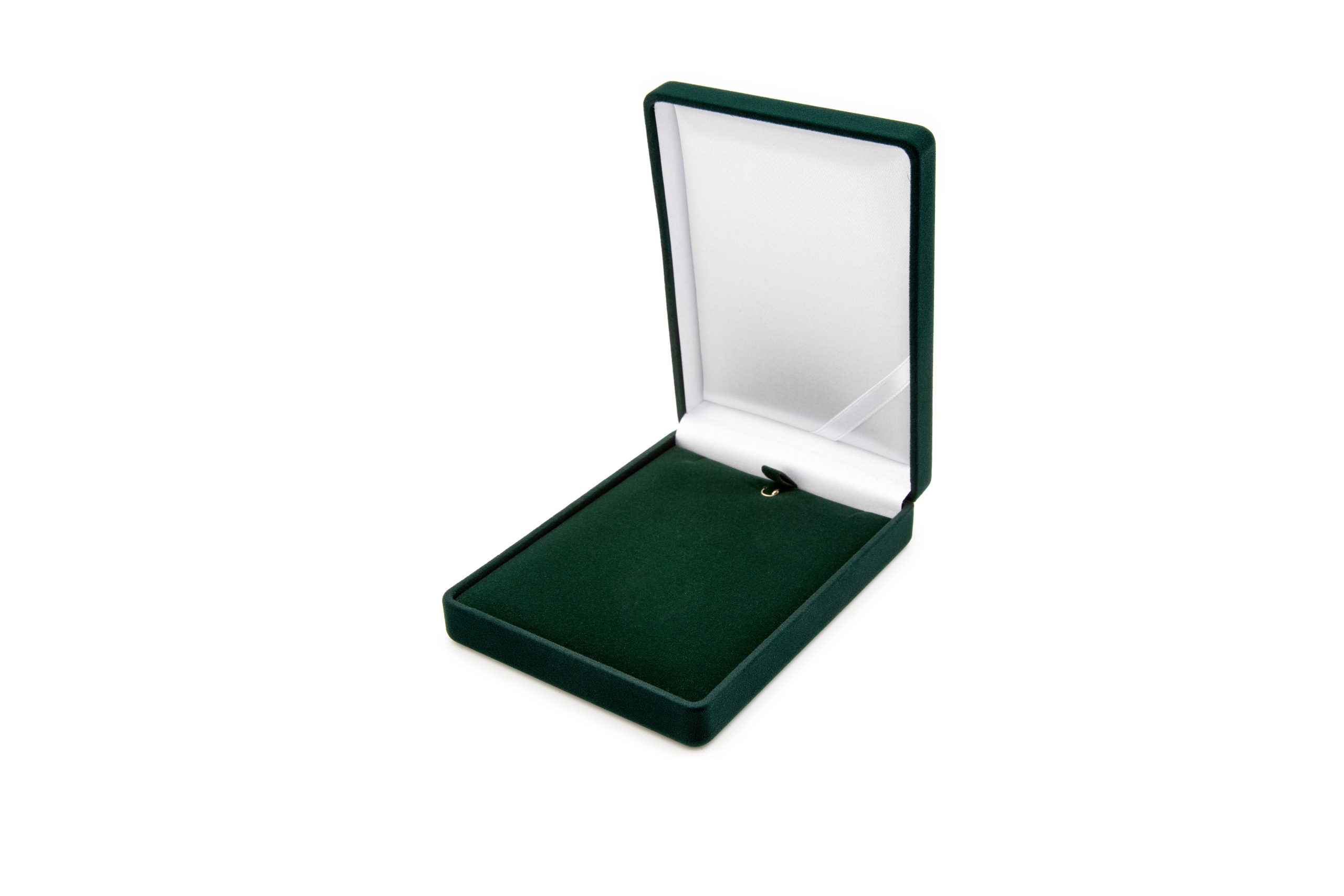 Etui flokowane na komplet biżuterii