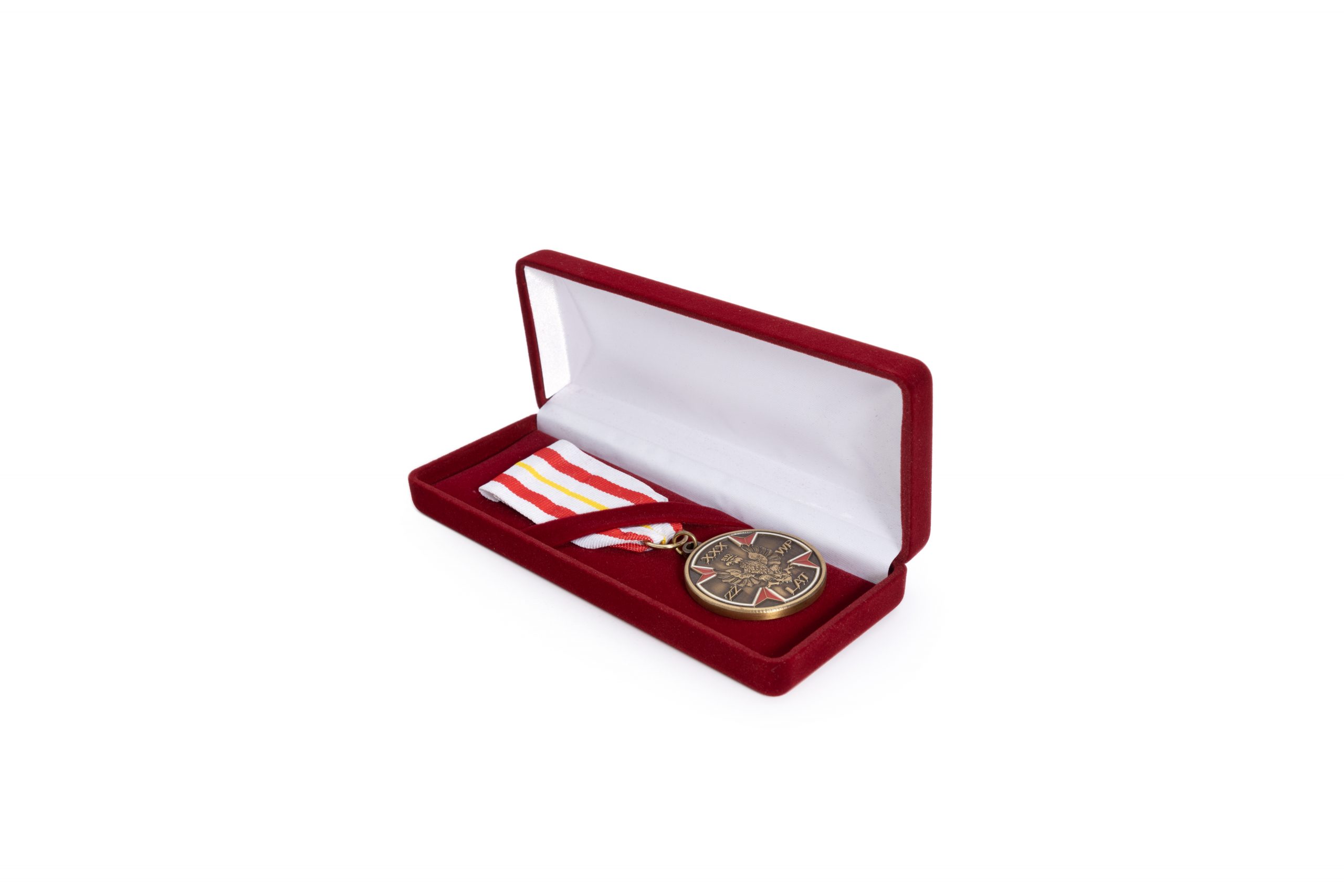 Etui Flokowane Podłużne na Medal