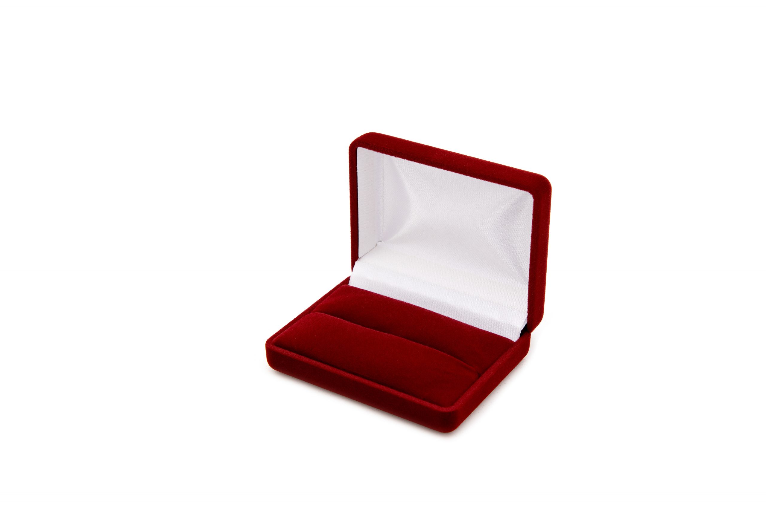 Etui flokowane na obrączki