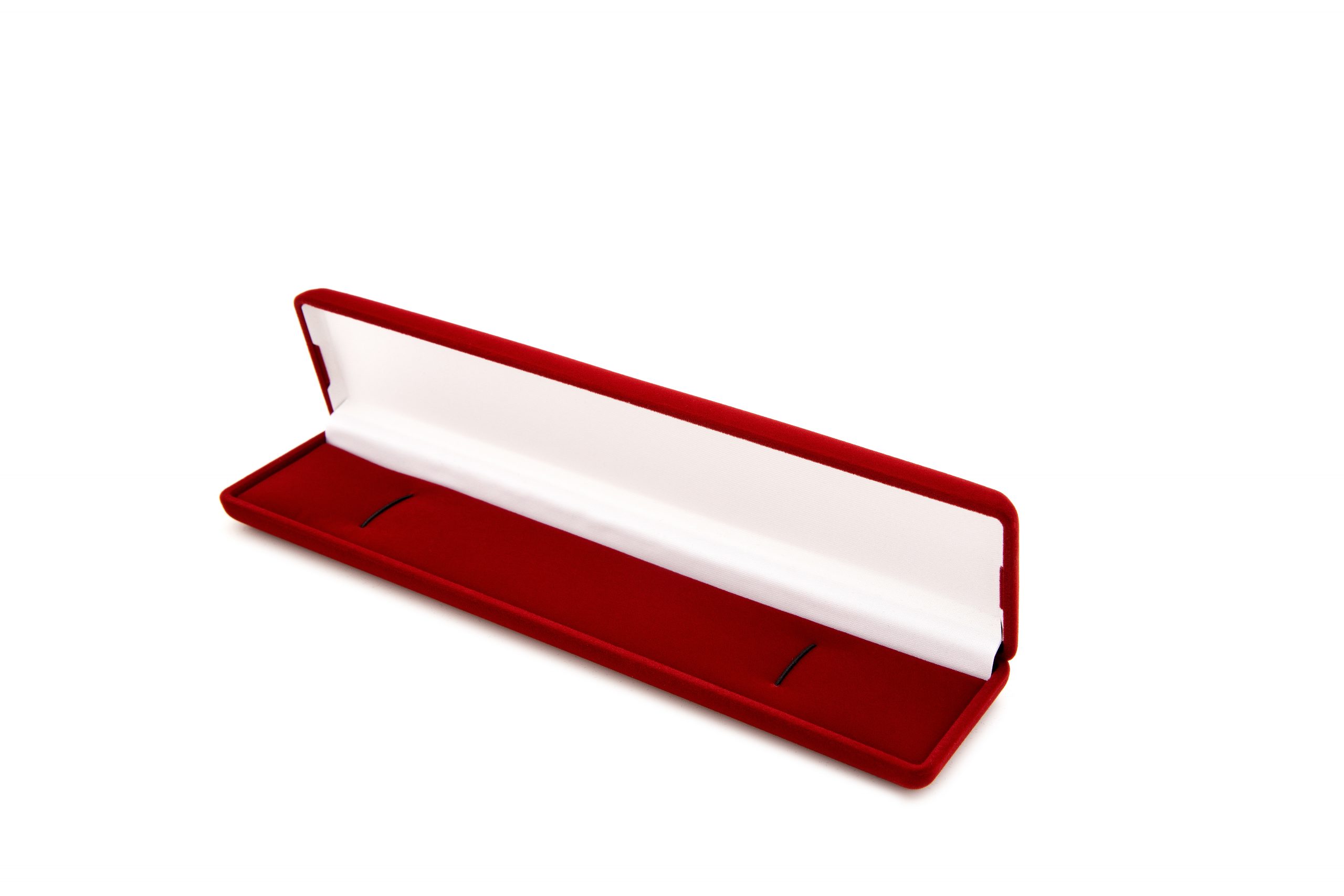 Etui flokowane na biżuterie