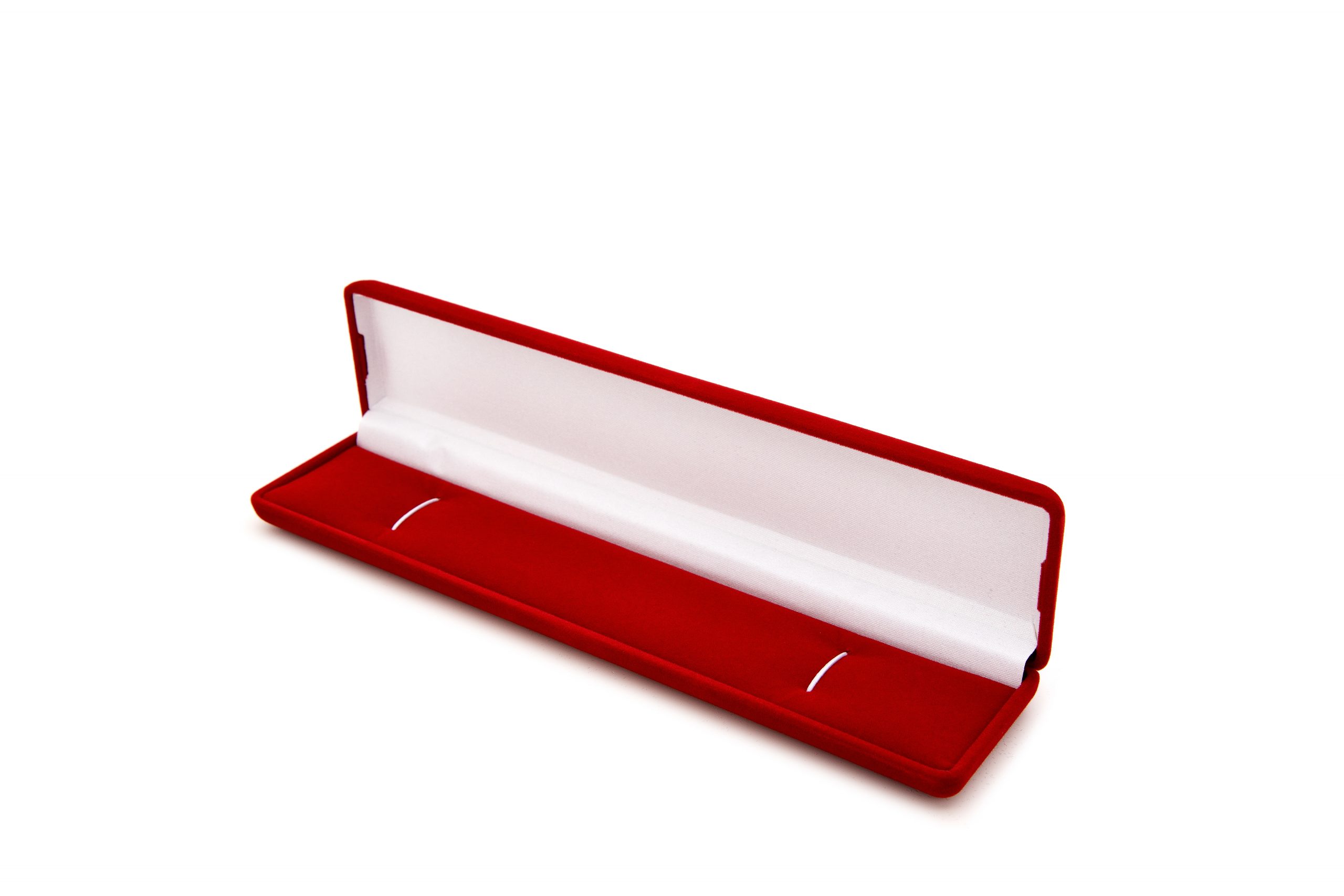 Etui flokowane na naszyjnik, bransoletę lub różaniec